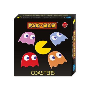 Sous-verres, Pac-Man, x5, PVC 2