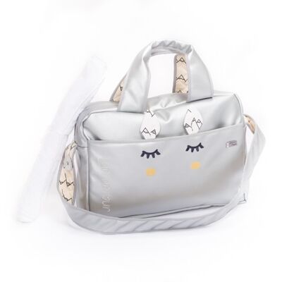 BORSA FASCIATOIO LAMAMOUR GRIGIO