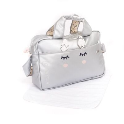 NAPPY-CHANGING BAG LAMAMOUR PINK