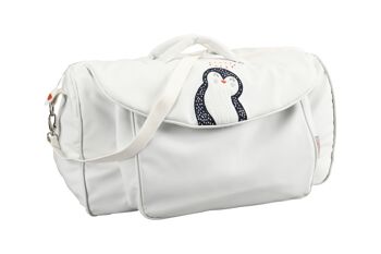 Sac de voyage pingouin blanc