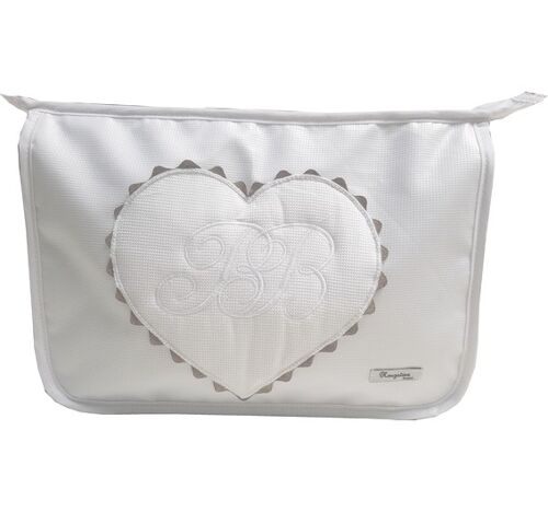 Trousse de toilette emma blanc