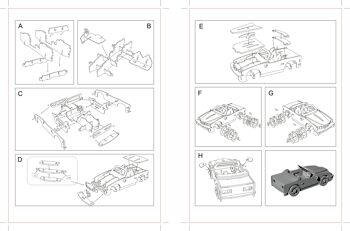 Kit de construction BMW 740-i-wood 3