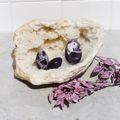 Amethyst Yoni egg for the rehabilitation of the perineum