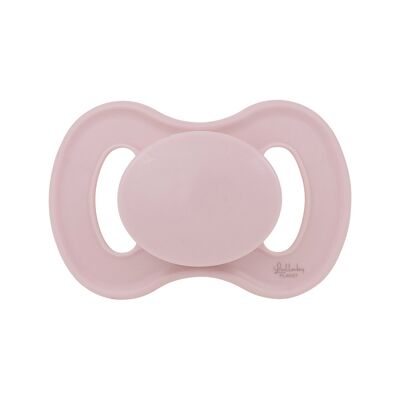 Dental Silicone Soother Size 1 Rose Quartz