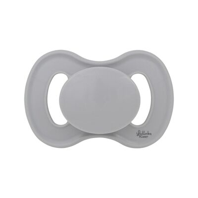 Dental Silicone Soother Size 1 Misty Grey
