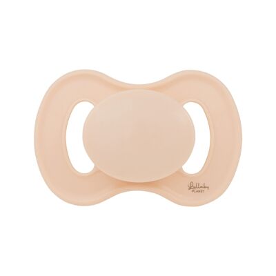 Symmetrical Silicone Soother Size 1 Alabaster