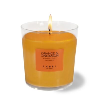 Orange & Cinnamon Scented Candle 220 g