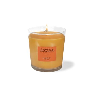 Currant & Sandalwood Scented Candle 220g