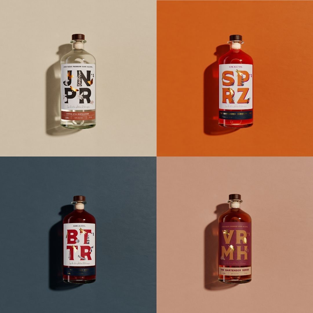 STARTER PACK JNPR I NON-ALCOHOLIC SPIRITS I 24 BOTTLES (70CL)