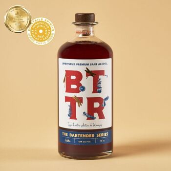 BTTR N°1, NON-ALCOHOLIC SPIRITS | BITTER & INTENSE | 70 CL 3