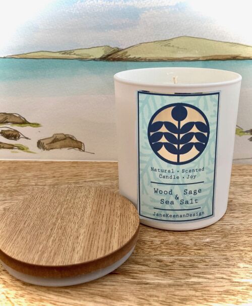 Wood Sage Sea Salt Candle