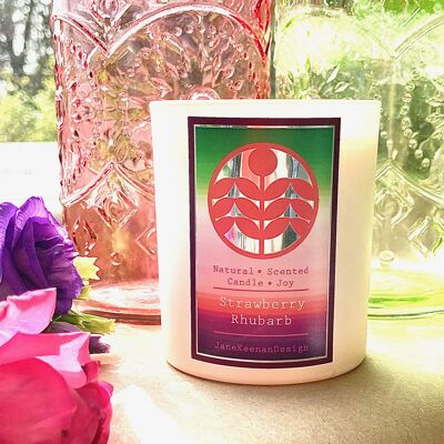 Strawberry Rhubarb Candle