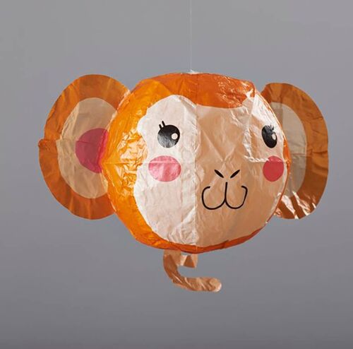 Japanese Paper Balloon - Pack of 6 - Monkey