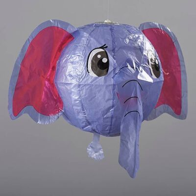 Ballon en Papier Japonais - Paquet de 6 - Éléphant