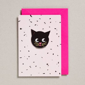 Patch Cards - Paquet de 6 - Chat Rose