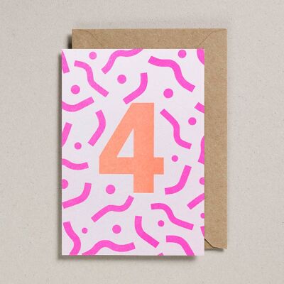 Riso Cards - Pack of 6 - Age 4