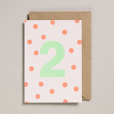 Riso Numbers - Pack of 6 - Age - 2