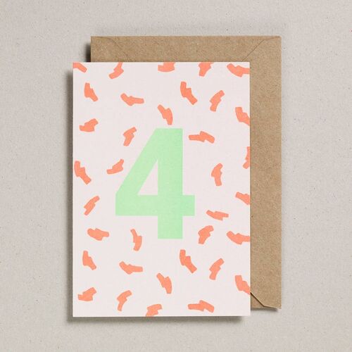 Riso Numbers - Pack of 6 - Age - 4