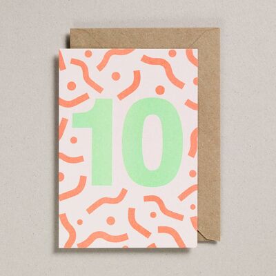 Riso Numbers - Pack of 6 - Age - 10