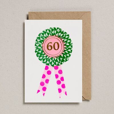 Carte Riso Rosette - Confezione da 6 - Età 60