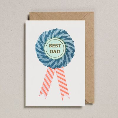 Riso Rosette Cards – Pack of 6 – Best Dad