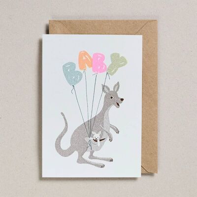 Riso Baby Cards - Pack of 6 - Kangaroo