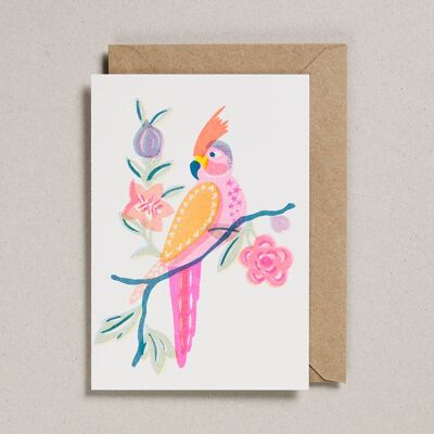 Tarjetas Riso Papercut - Pack de 6 - Loro