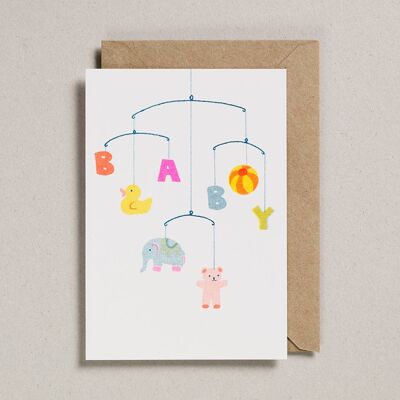 Cartes bébé Riso - Paquet de 6 - Mobile bébé