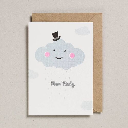 Riso Baby Cards  - Pack of 6 - Cloud