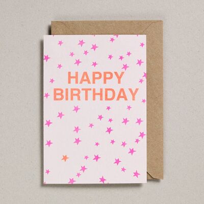 Riso-Karten – 6er-Pack – Happy Birthday (GC-RIS-0023)