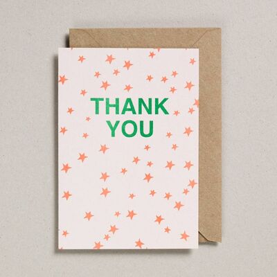 Riso Cards - Pack of 6 - Thank You (GC-RIS-0021)