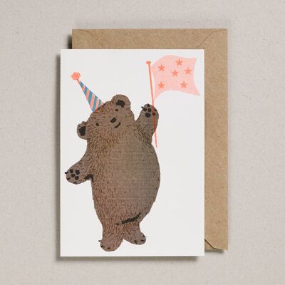 Confetti Pets Cards - Pack of 6 - Bear (GC-PET-0008)