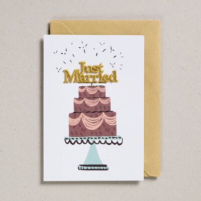 Cake Cards - Confezione da 6 - Just Married (GC-CKE-0002)