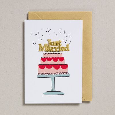 Cake Cards - Confezione da 6 - Just Married (GC-CKE-0001)