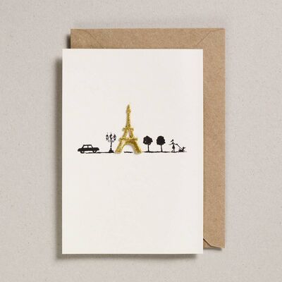 Iron on Charm - Pack of 6 - Paris