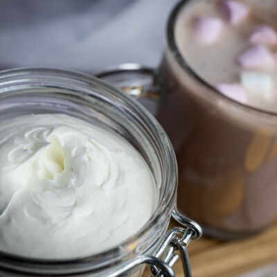Vanilla hot chocolate body butter - Small