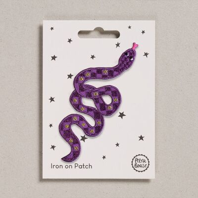 Parche Termoadhesivo (Pack de 6) - Serpiente Púrpura