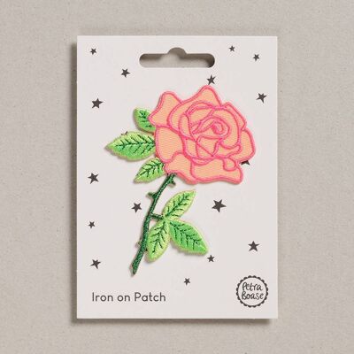 Iron on Patch - Pack of 6 - Rose