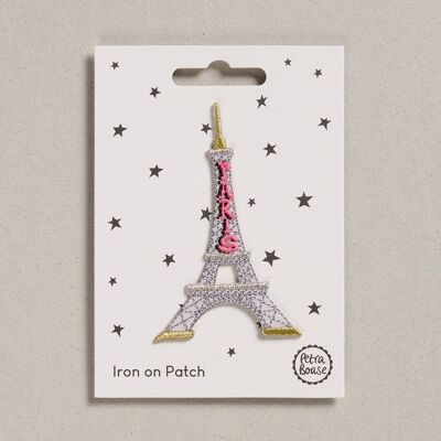 Iron on Patch - Pack of 6 - Eiffel Tower