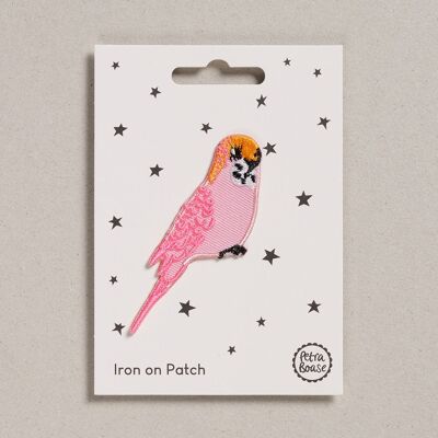 Patch termoadesive - Confezione da 6 - Pink Budgie