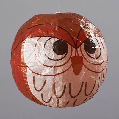 Japanese Paper Balloon - Pack of 6 - Owl