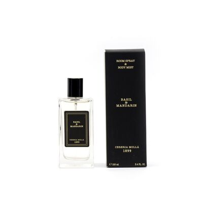 Parfum d'ambiance Premium 100ml. Basil & Mandarín