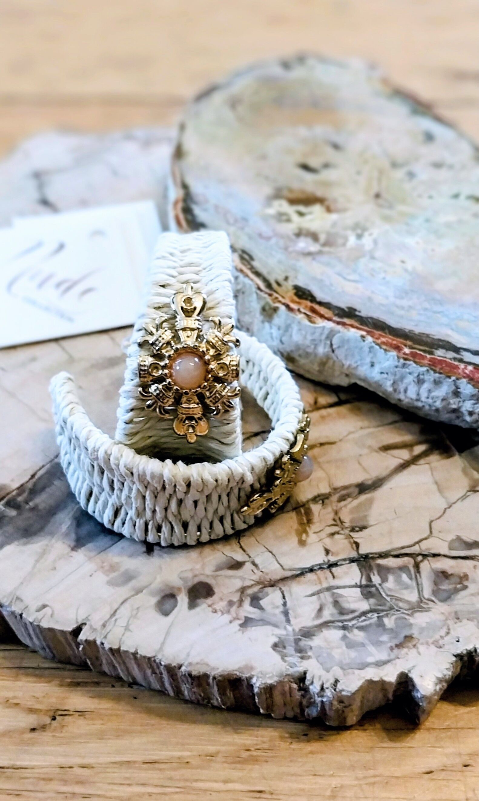 Raffia earrings."MASSAI" Collection