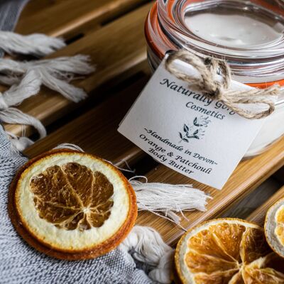 Sweet orange and patchouli body butter - 150g