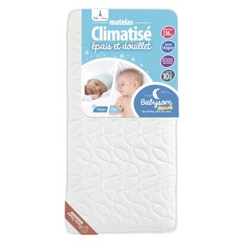 Babysom Premium - Matelas Bébé Climatisé - 70x140 2