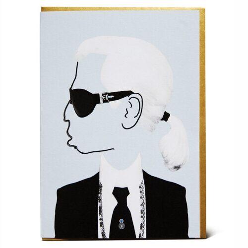 Karl Greeting Card