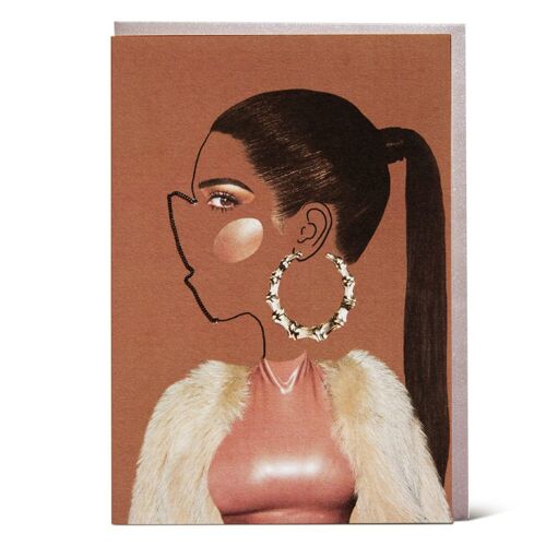 Kim Greeting Card