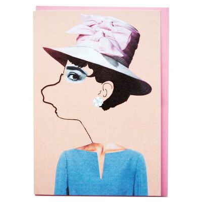 Audrey Greeting Card