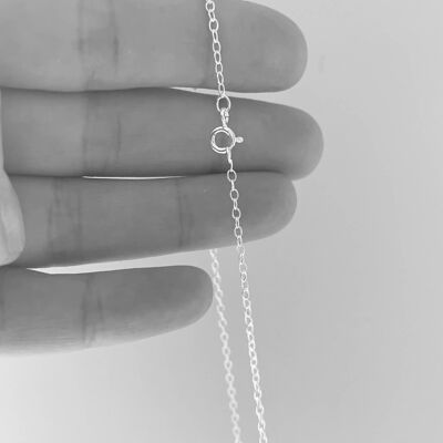 Sterling silver trace chain