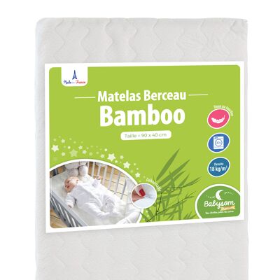 Babysom - Colchón de cuna de bambú